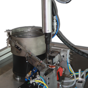 Power supply and installation of blind rivets for robotic systems
